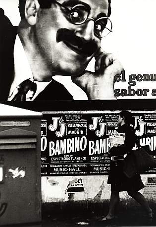 Cartel de la presentacion de Bambino en la Sala JJ de Madrid