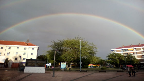 Cuesta desde el puerto de la Cruz Verde