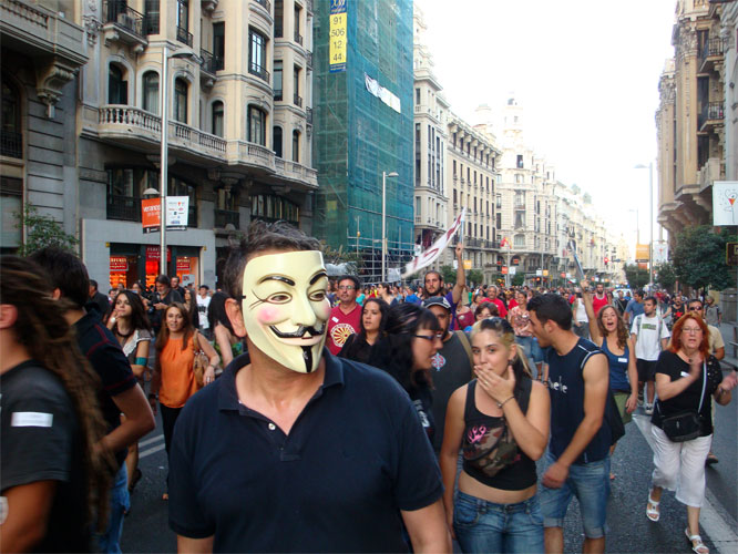 Anonymous W are LEGION Esp�ranos