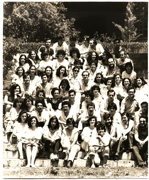 Linguistics student in 1986