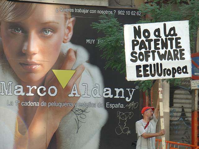 No a las patent.es de software en Europa